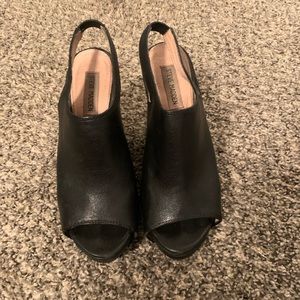 Steve Madden Peep Toe Wedges